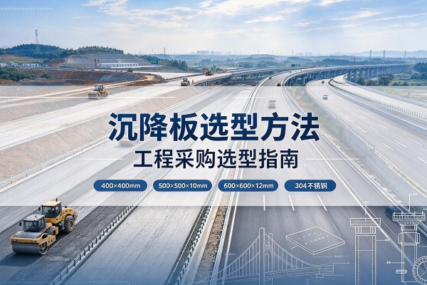 南城沉降板选择方法