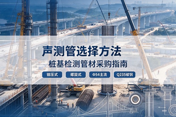 南城声测管选型标准